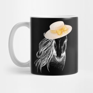 Funny Derby Day 2024 Horse racing Fascinator Hat Derby Party Mug